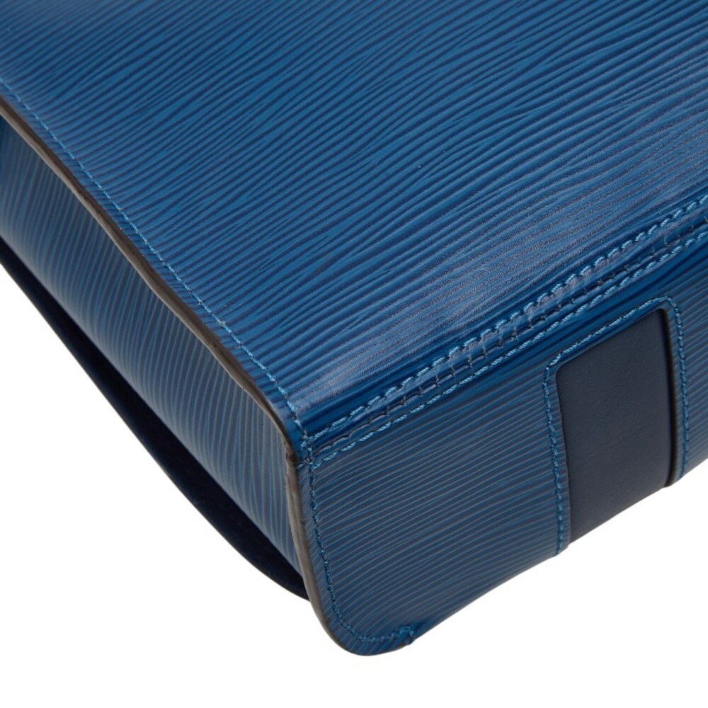 Louis Vuitton Epi Harrington Messenger PM Shoulder Bag M53407 Blue Azur Leath... - Picture 4 of 12